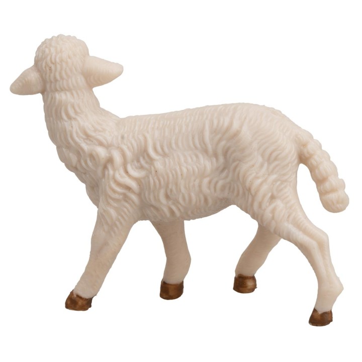 Oveja con cabeza alta para estatuas de 11-12 cm