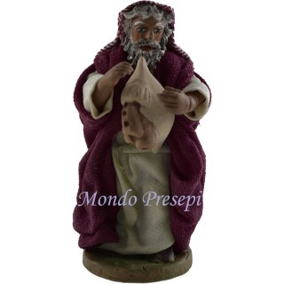 Cm 9 Lux Zampognaro in terracotta