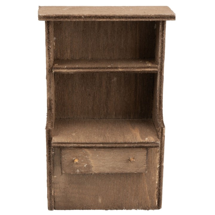 Credenza in legno cm 7,4x4x12,5 h