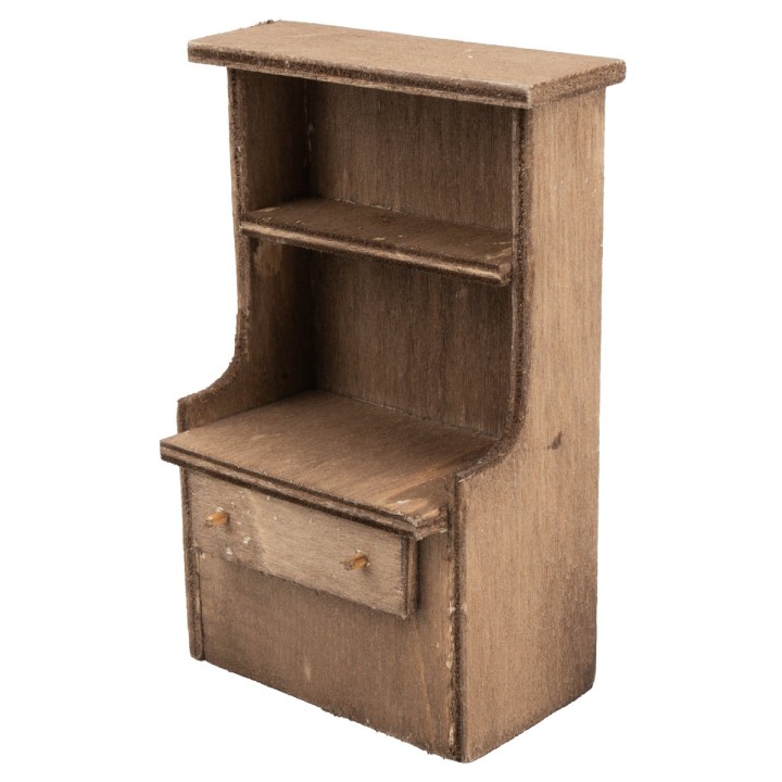 Wooden cabinet cm 7.4x4x12.5 h