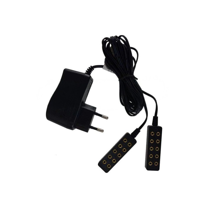 Alimentatore luci presepe con multipresa 10 posti luce fissa