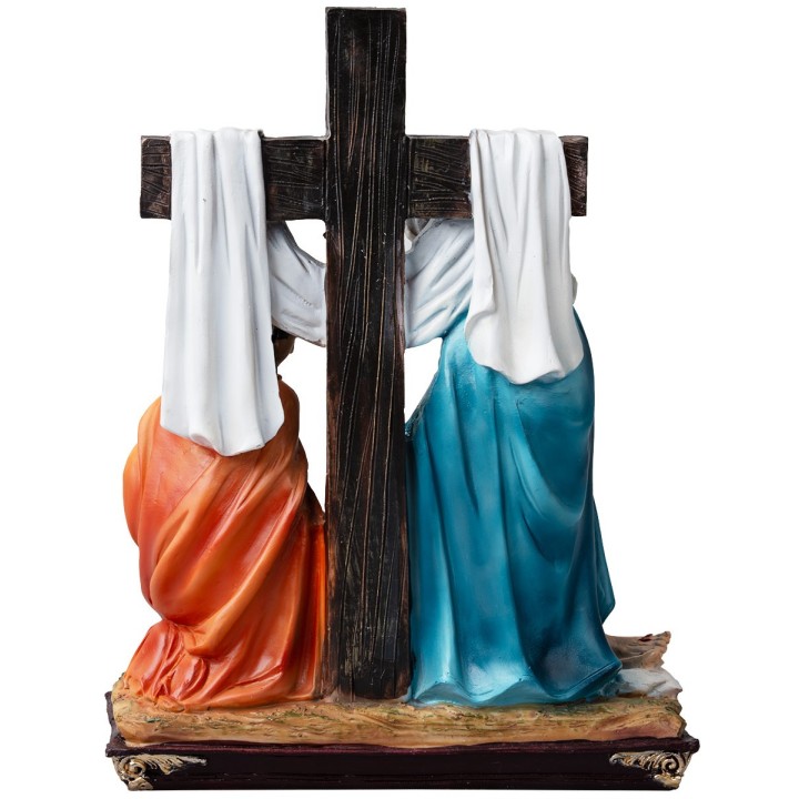 Statue in resina 15 stazioni Via Crucis 20 cm