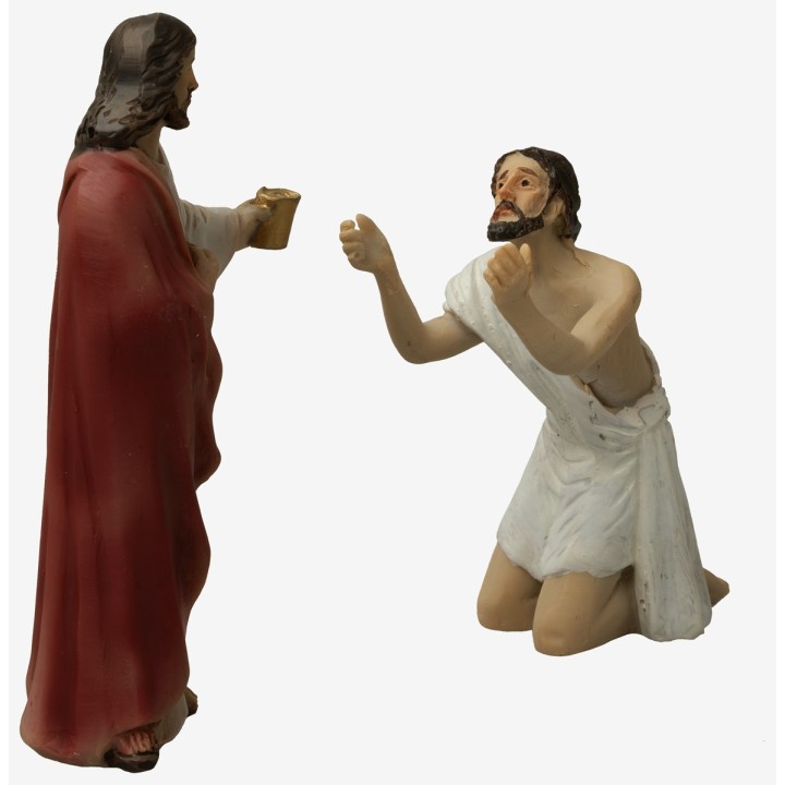Easter statues Jesus gives sight to the Czech 9 cm