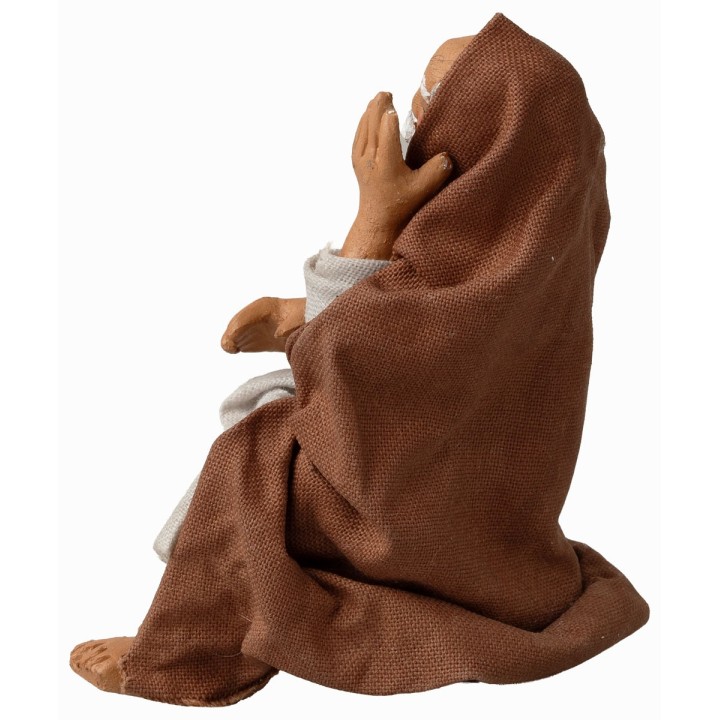 Seated shepherd resting 12 cm series