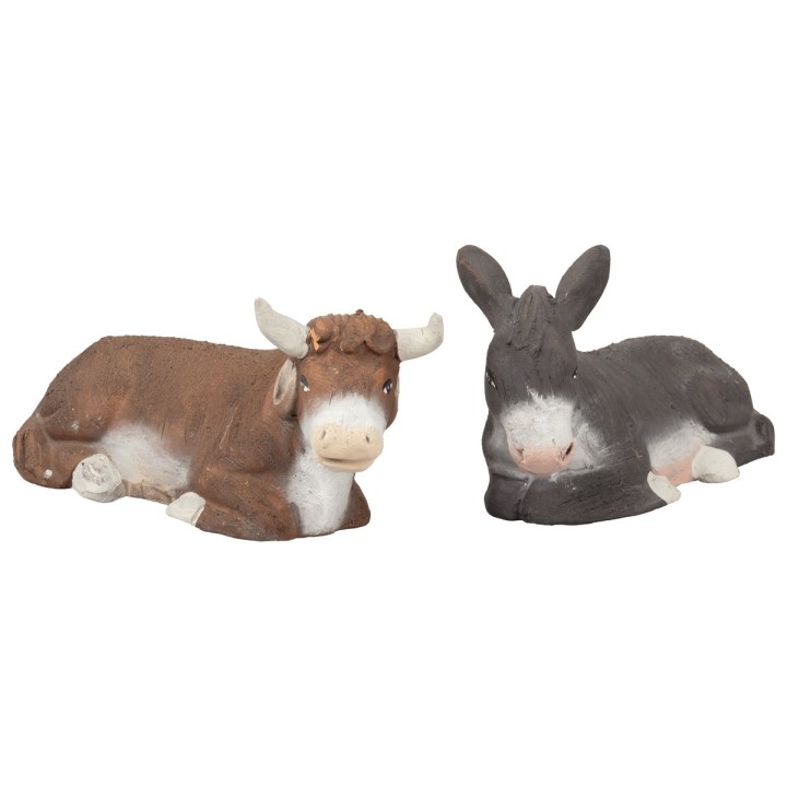 Set ox and donkey series 12 cm