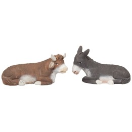 Set ox and donkey series 12 cm
