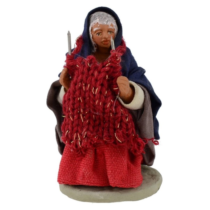 Tejedora sentada serie 10 cm