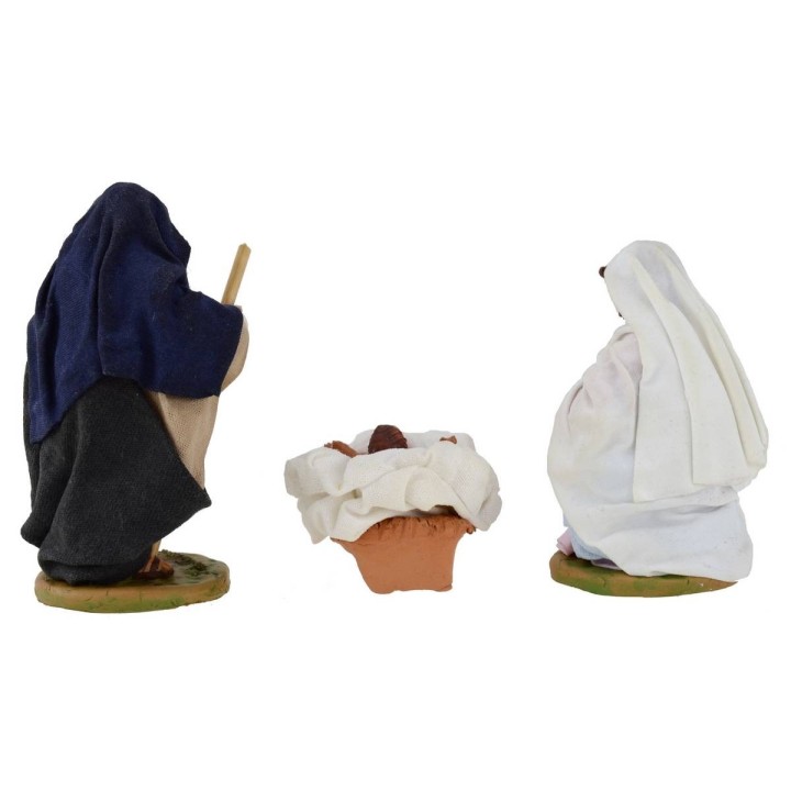 Nativity 3 figures 10 cm