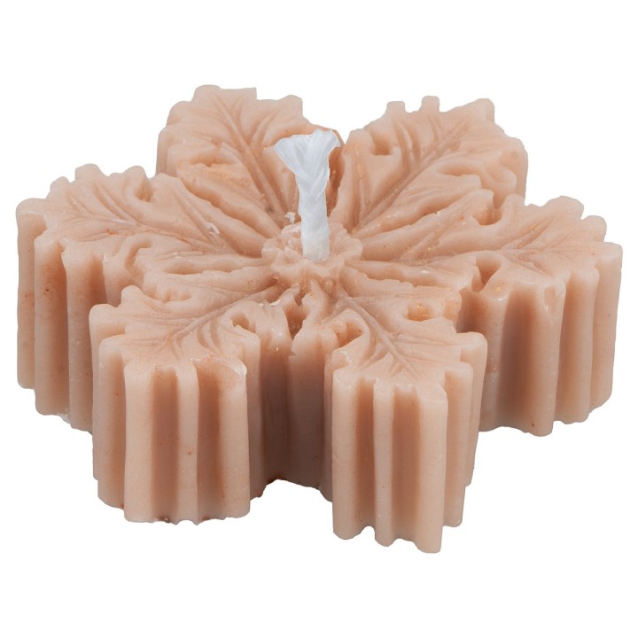 Vela copo de nieve perfumada en cera de soya 6 cm