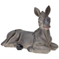 Sitting donkey in resin for statues cm 15