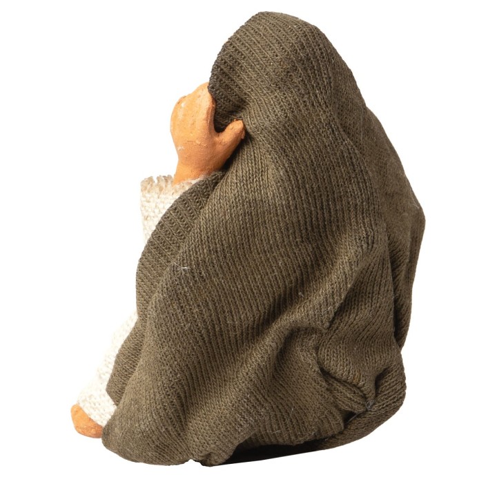 Hombre sentado que descansa serie 10 cm
