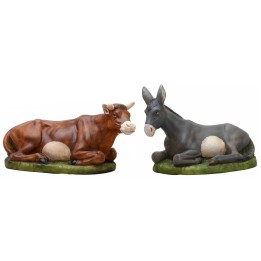 Set bue e asino serie 53 cm Euromarchi per esterno
