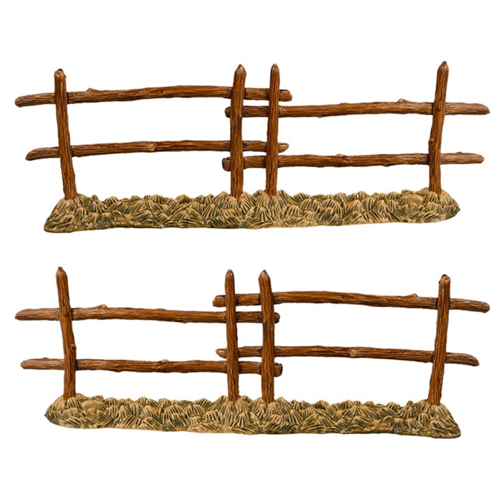 Set 2 staccionate doppie cm 21,5x7,1 h