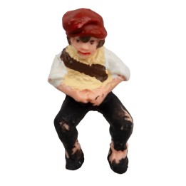 Bambino in posizione seduta serie 7-8 cm
