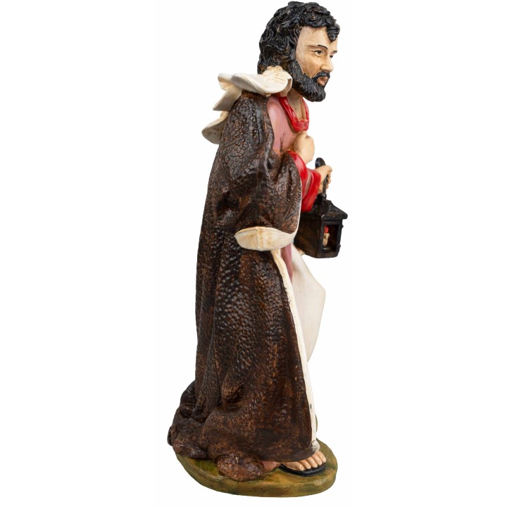 San José con linterna altura 30 cm Euromarchi