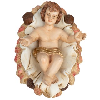 Jesús niño en la cuna serie 30 cm Euromarchi