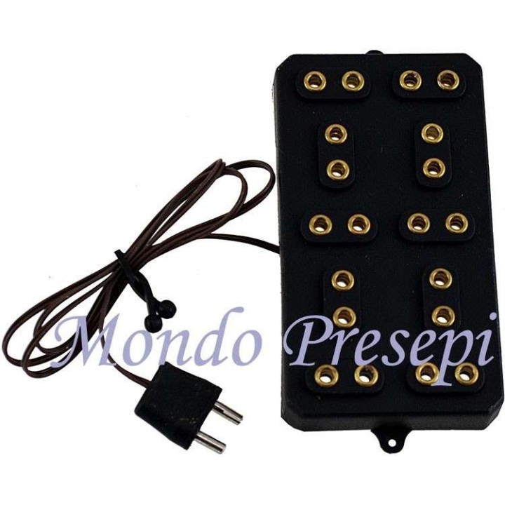 Power strip 10-seat low-voltage