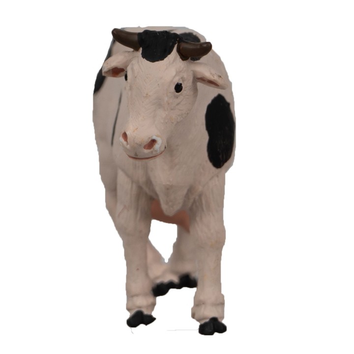 Vaca de lujo de 9x6 cm para estatuas de 10 cm.
