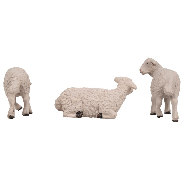 Set 3 pecore per statue cm 10 Oliver