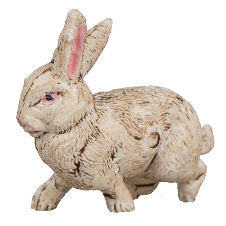 Set of 4 pcs baby rabbits with mother