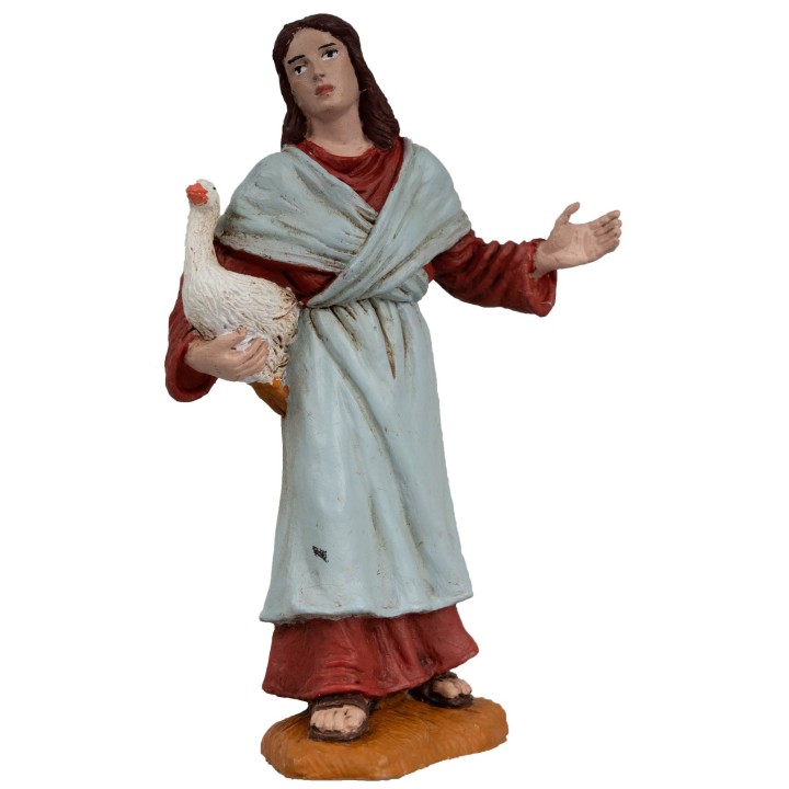 Cm 15 Woman with goose series Oliver
