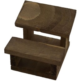 Banco de madera con banco