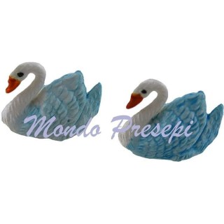 Juego de 2 cisnes cm 2