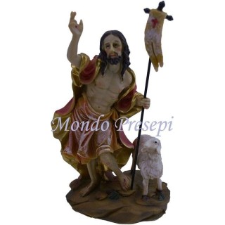 Jesús Resucitado cm 14 Estatuas Pascuales
