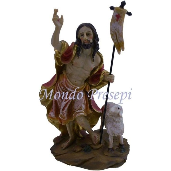 Jesús Resucitado cm 14 Estatuas Pascuales