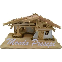 Cabaña de madera cm 59x29x27