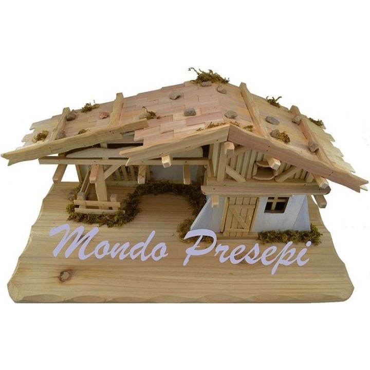 Cabaña de madera cm 59x29x27