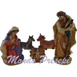 Natividad de 15 cm en resina