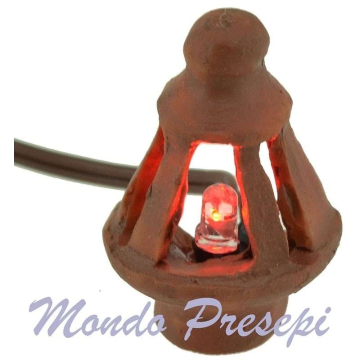 Lume da parete con led tremolante 3,5V. 