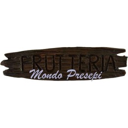 Letrero Frutería cm 10,5x3