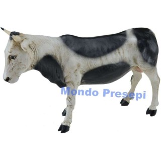 Bue de pie manchado para estatuas de 30 cm