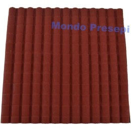 Pannello tegole cm 23,5x24,5 presepe fai da te