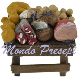 Banco salumi e formaggi cm 7x4x4,5 h.