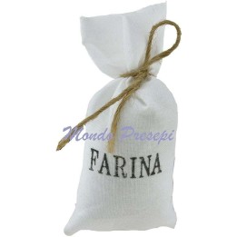 Saco de harina blanco cm 7