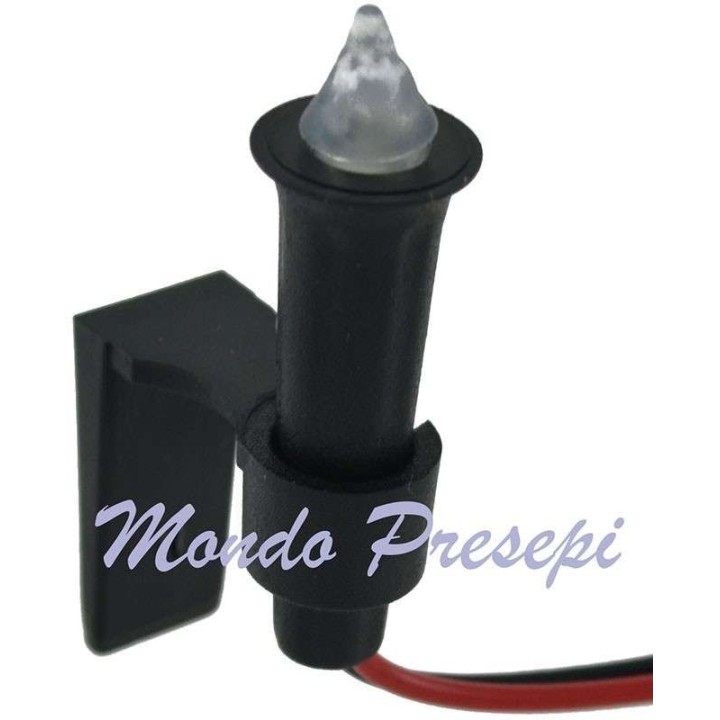 Torch flickering led 5 mm 12v. 