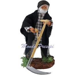 Hombre con guadaña de 10 cm