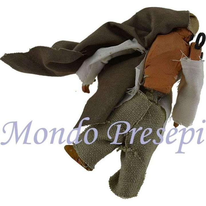 Standing man cm 11 with arm up-down