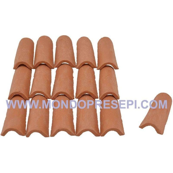Terracotta tiles mm 17x32 available in