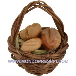 The basket of bread, Ø 2.5 cm