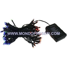 96 LED de colores multicolores con temporizador y 8 juegos de