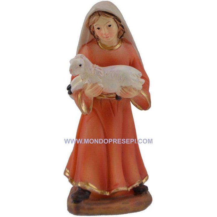 Cm 9 Girl with lamb