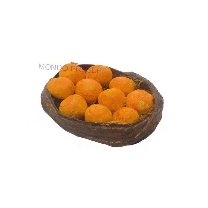 Basket of oranges