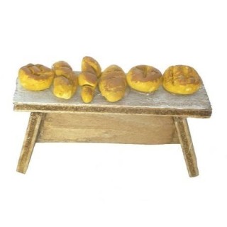 Mesa con pan - 33655