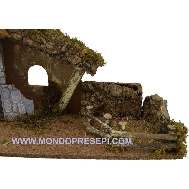 Hut empty cm 55x18x24 h.