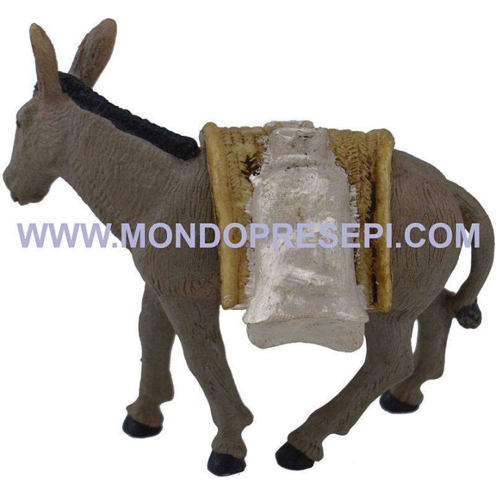 Donkey with bags of flour
