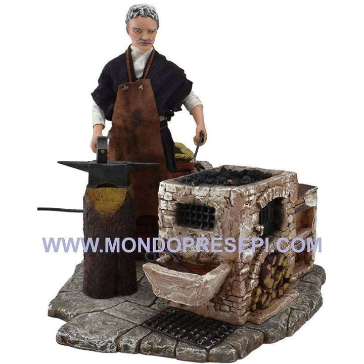 Herrero de 30 cm con doble movimiento